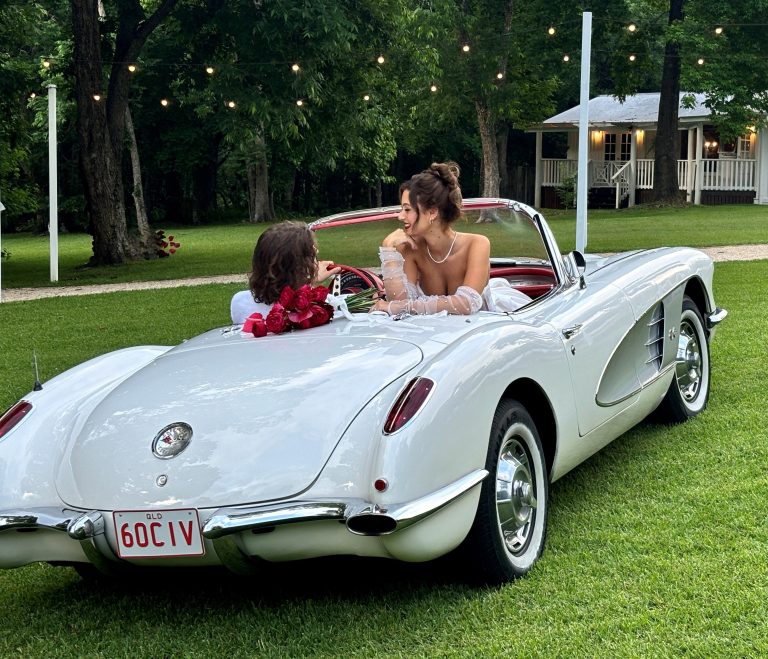 vintage car for wedding hire